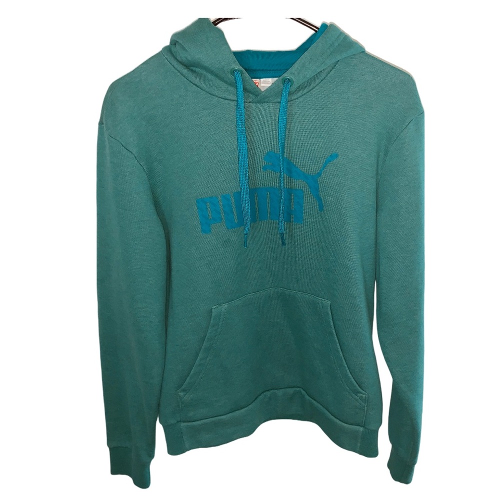 NWOT PUMA green March hoodie